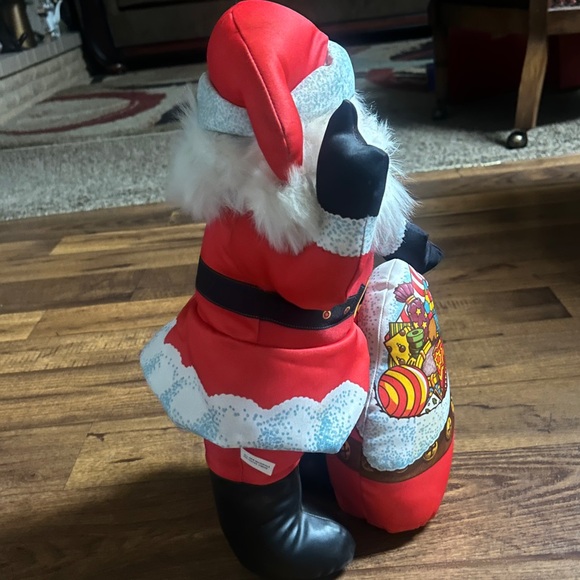 Prairie Marketing ~ Vintage ~ 20" Stuffed ~ Santa Claus Doll W/ Rubber Face - Picture 8 of 12